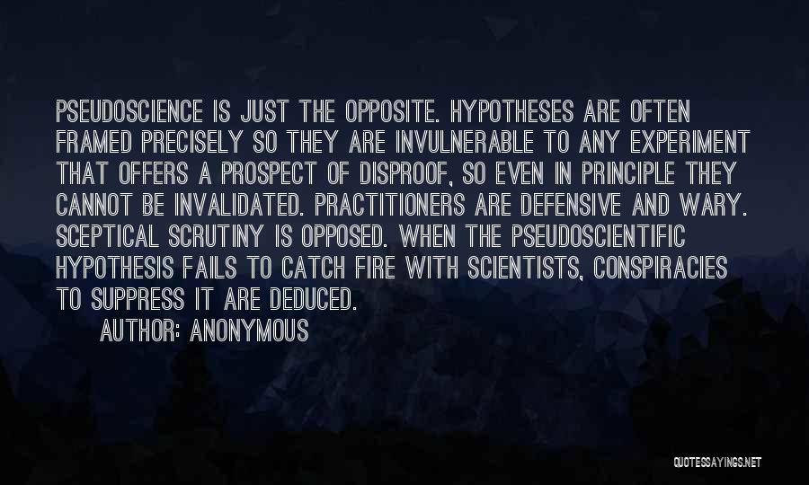 Pseudoscience Quotes By Anonymous
