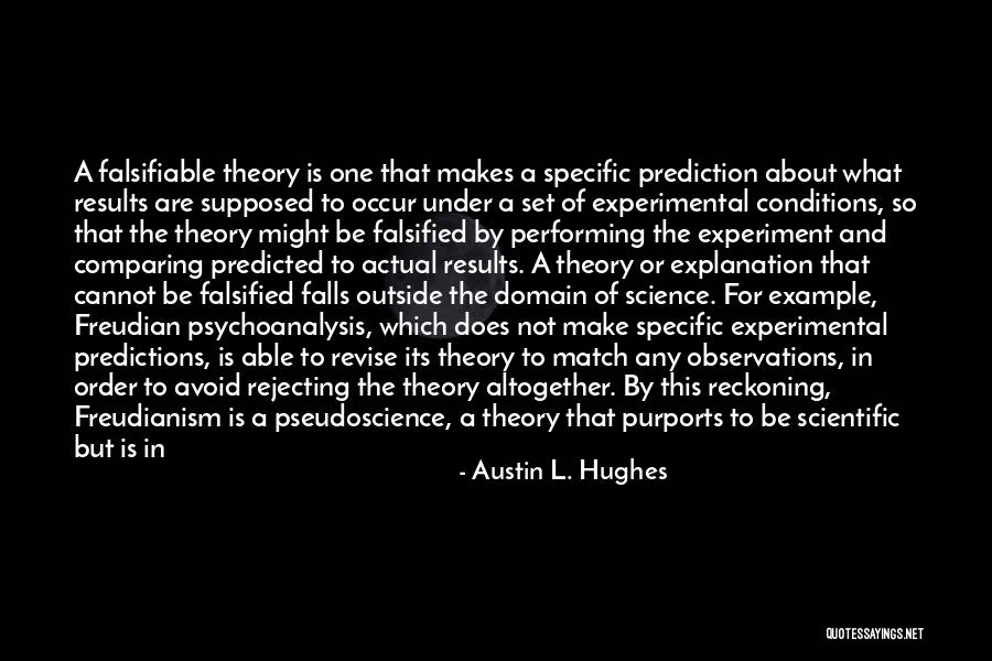 Pseudoscience Vs Science Quotes By Austin L. Hughes Pseudoscience Vs Science Quotes By Austin L. Hughes