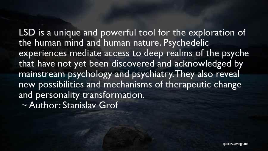 Psychedelic Experiences Quotes By Stanislav Grof