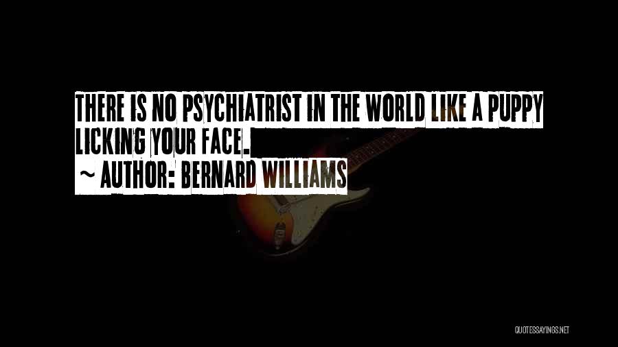 Psychiatrist Quotes By Bernard Williams