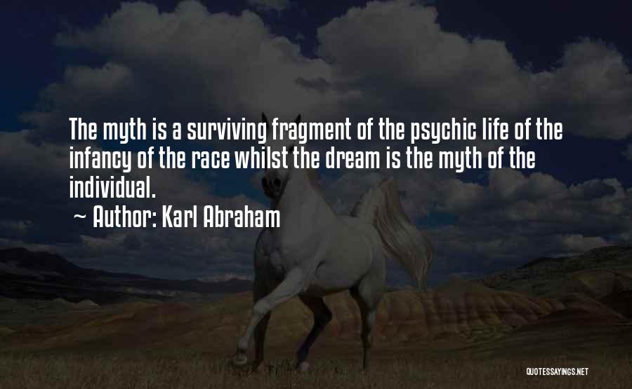 Psychic Dream Quotes By Karl Abraham