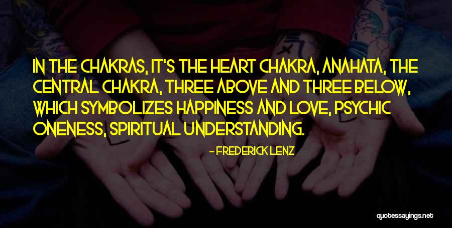 Psychic Love Quotes By Frederick Lenz