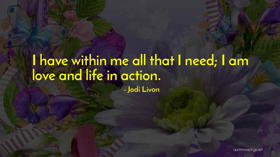 Psychic Love Quotes By Jodi Livon