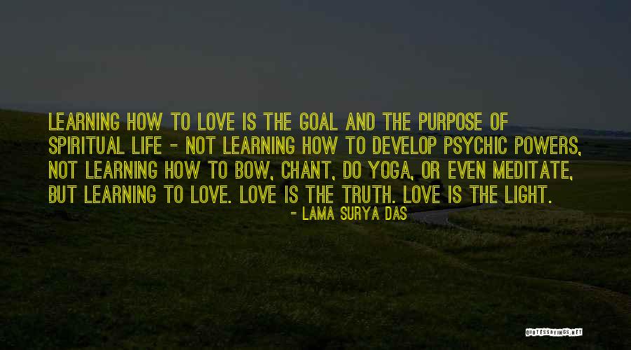 Psychic Love Quotes By Lama Surya Das