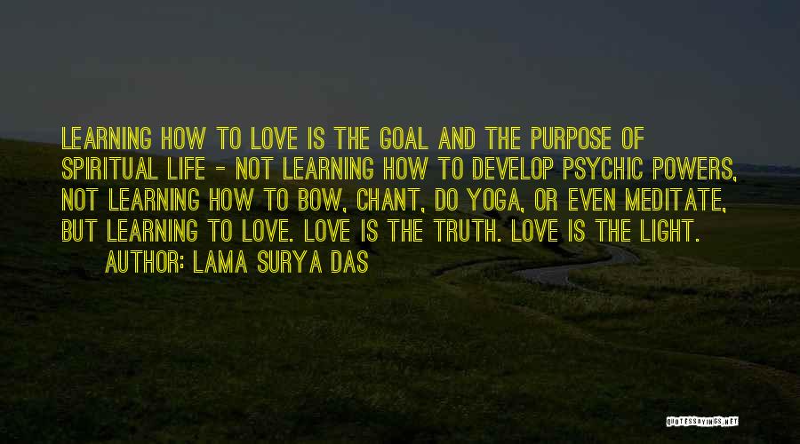 Psychic Powers Quotes By Lama Surya Das