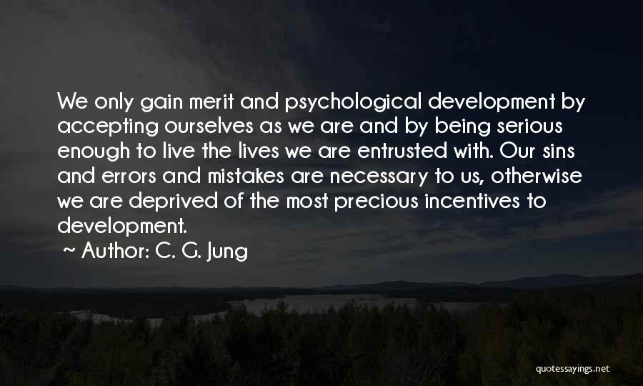 Psychological Development Quotes By C. G. Jung