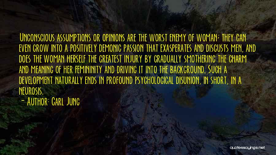 Psychological Development Quotes By Carl Jung