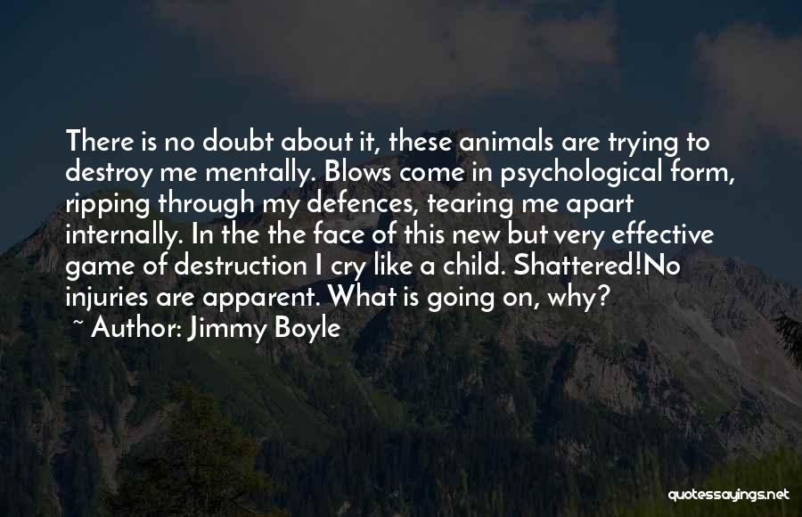 Psychological Pain Quotes By Jimmy Boyle