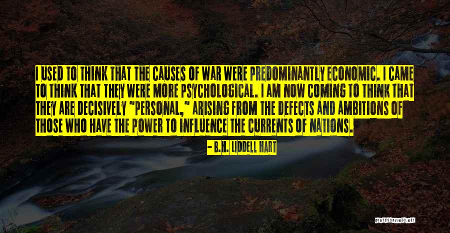 Psychological War Quotes By B.H. Liddell Hart