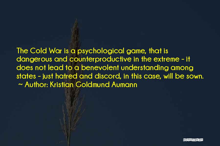 Psychological War Quotes By Kristian Goldmund Aumann