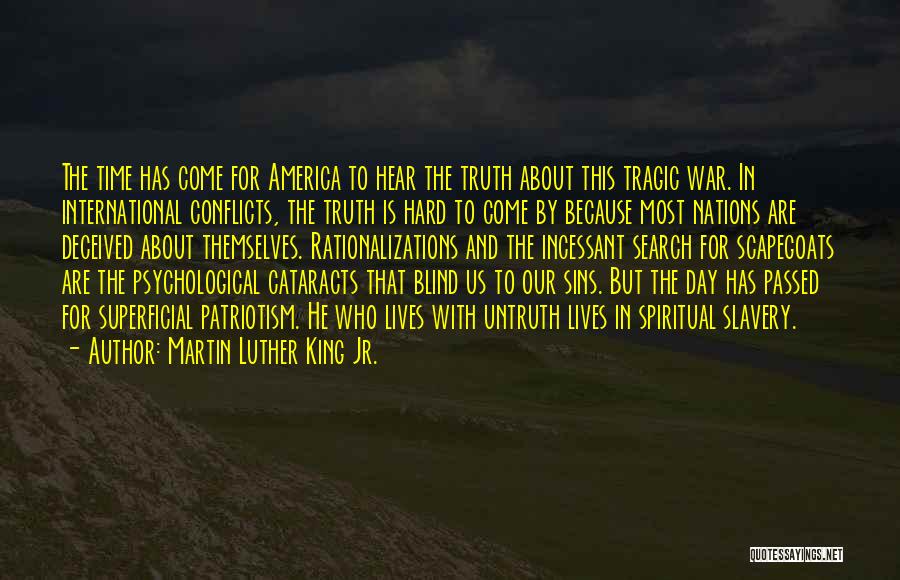 Psychological War Quotes By Martin Luther King Jr.