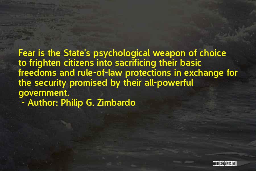 Psychological War Quotes By Philip G. Zimbardo