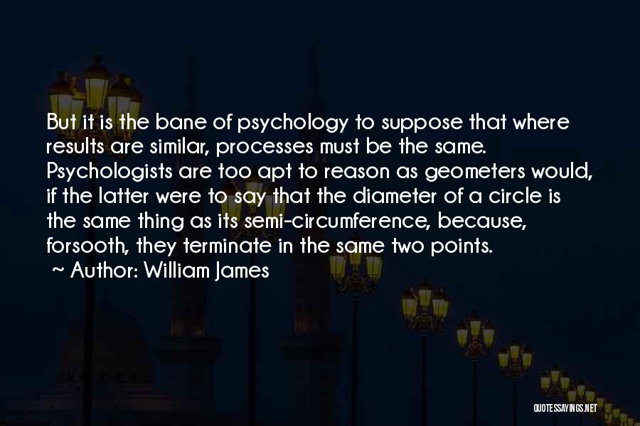 Psychologists Quotes By William James