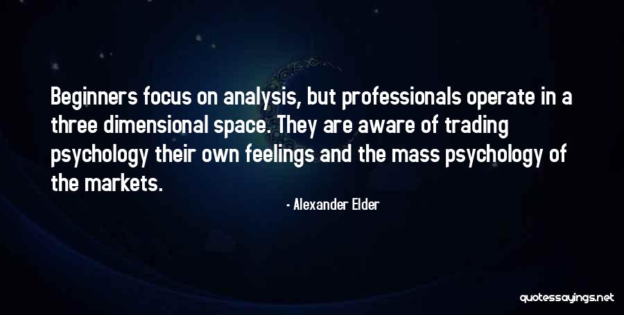 Psychology Analysis Quotes By Alexander Elder Psychology Analysis Quotes By Alexander Elder