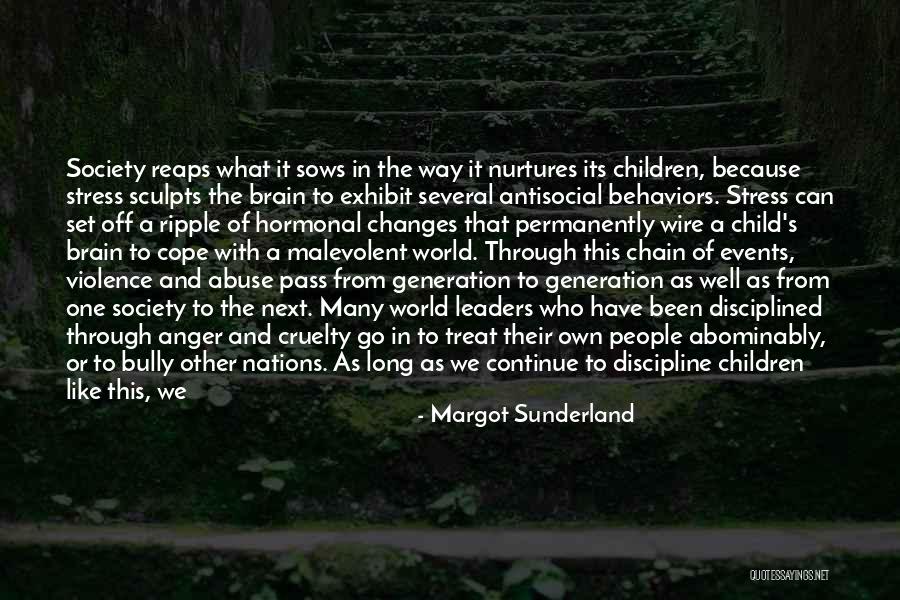 Psychology And Criminology Quotes By Margot Sunderland Psychology And Criminology Quotes By Margot Sunderland