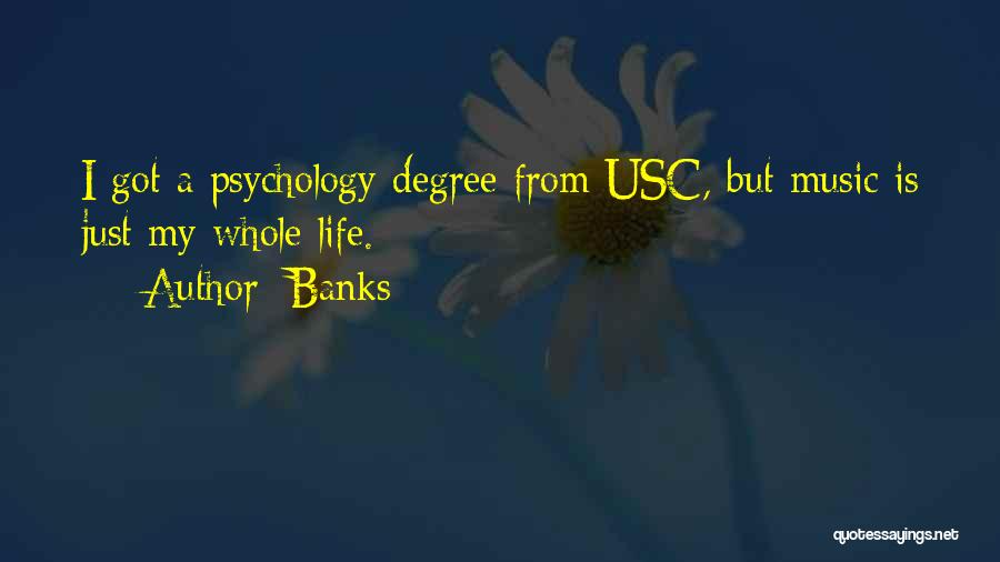 Psychology And Music Quotes By Banks Psychology And Music Quotes By Banks