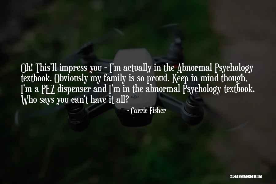 Psychology And Quotes By Carrie Fisher