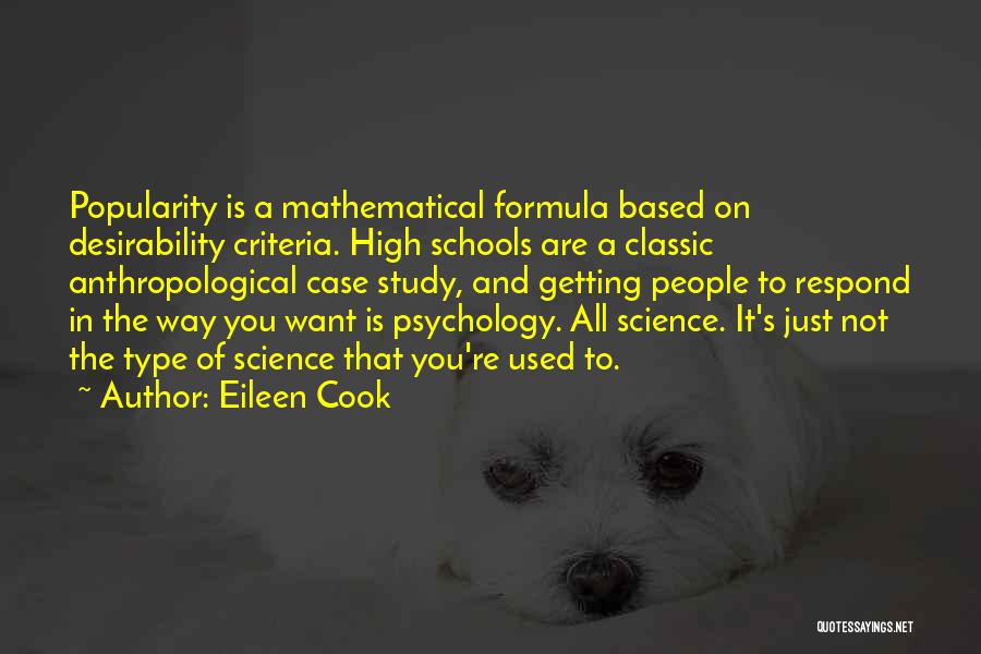 Psychology And Quotes By Eileen Cook