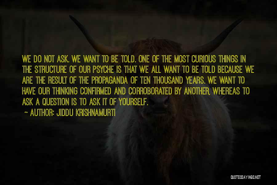 Psychology And Quotes By Jiddu Krishnamurti