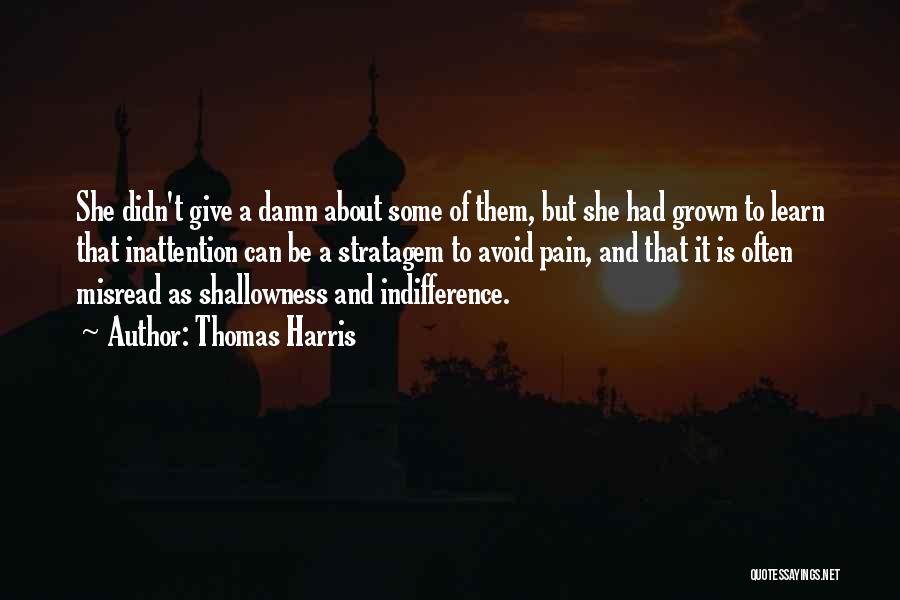 Psychology And Quotes By Thomas Harris