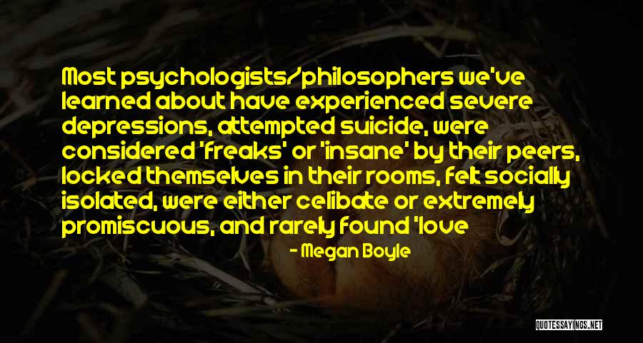 Psychology By Psychologists Quotes By Megan Boyle