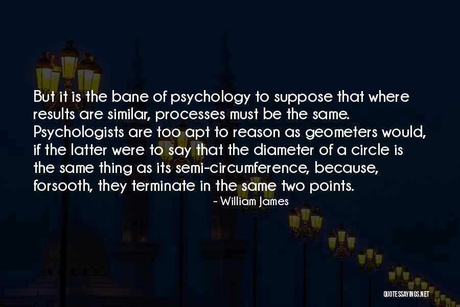 Psychology By Psychologists Quotes By William James