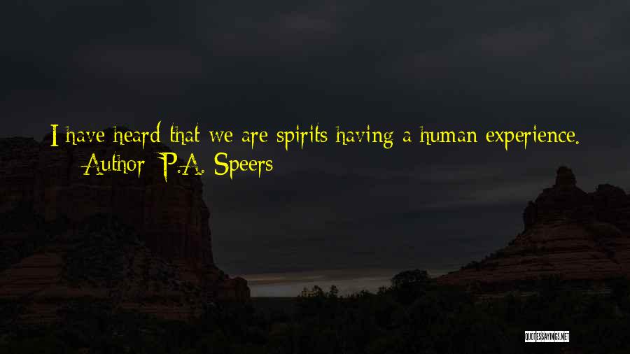 Psychology Disorder Quotes By P.A. Speers
