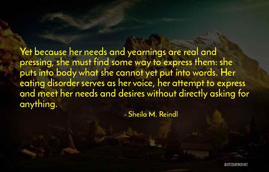 Psychology Disorder Quotes By Sheila M. Reindl