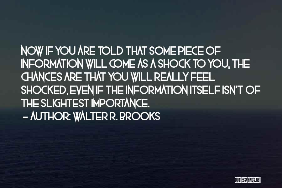 Psychology Humor Quotes By Walter R. Brooks