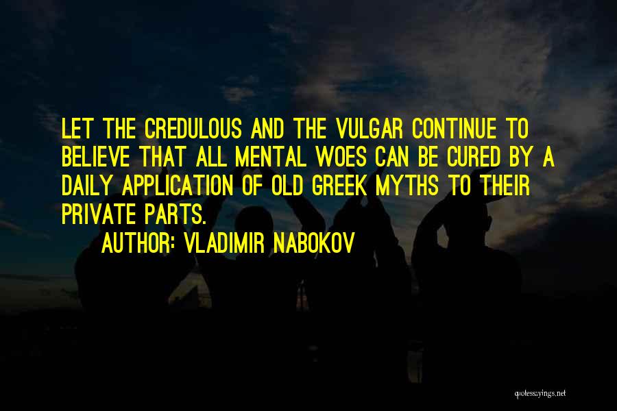 Psychology Myths And Quotes By Vladimir Nabokov