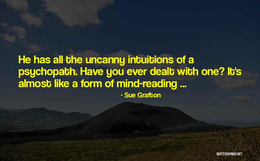 Psychopath Quotes By Sue Grafton