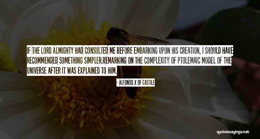 Ptolemaic Quotes By Alfonso X Of Castile Ptolemaic Quotes By Alfonso X Of Castile