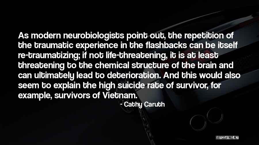 Ptsd In Veterans Quotes By Cathy Caruth