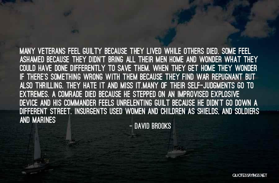Ptsd Veterans Quotes By David Brooks Ptsd Veterans Quotes By David Brooks