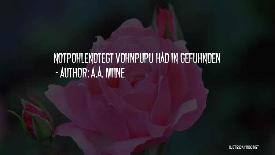 Pu-239 Quotes By A.A. Milne