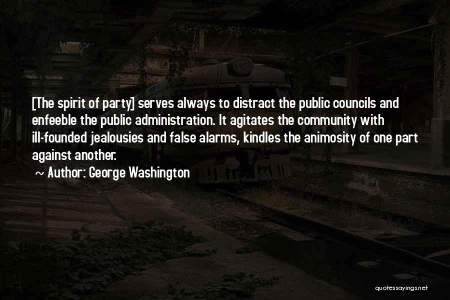 Public Administration Quotes By George Washington