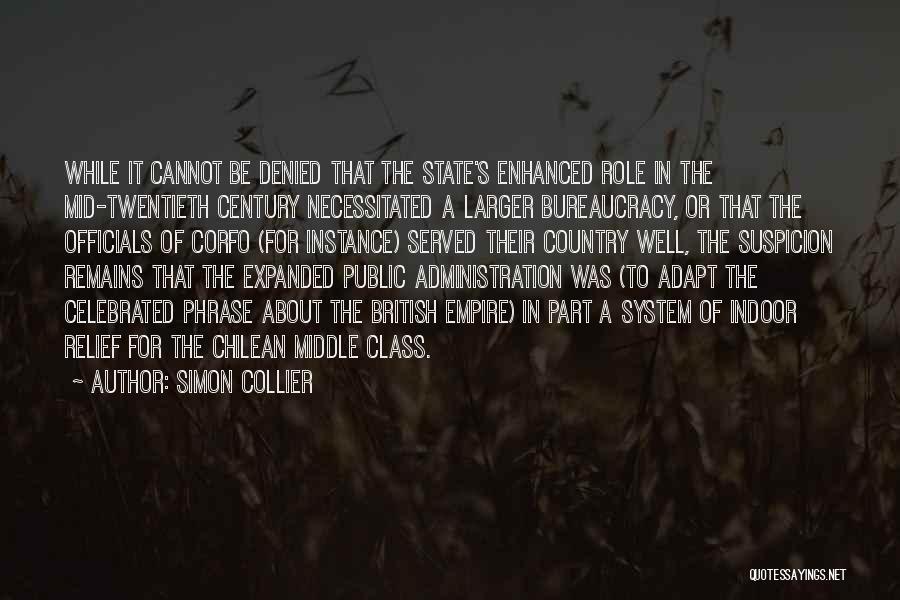 Public Administration Quotes By Simon Collier