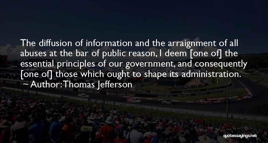Public Administration Quotes By Thomas Jefferson