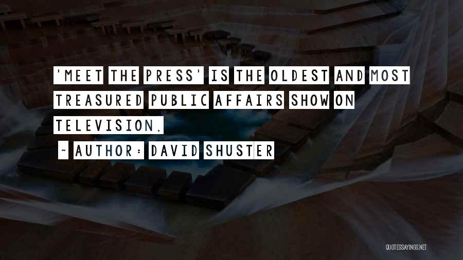Public Affairs Quotes By David Shuster