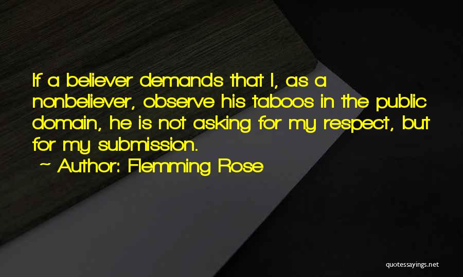 Public Domain Quotes By Flemming Rose