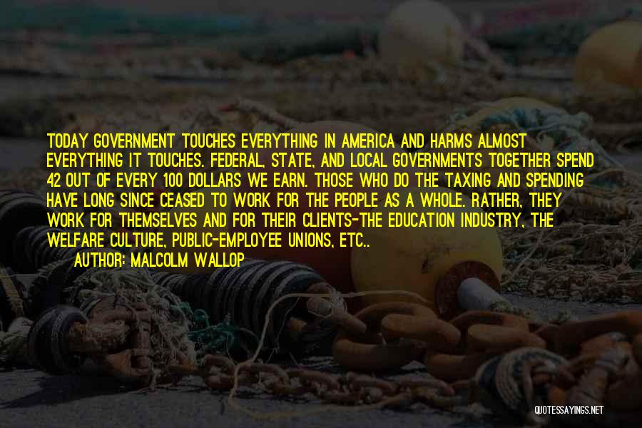 Public Education Quotes By Malcolm Wallop