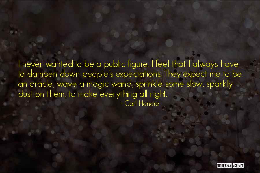 Public Figure Quotes By Carl Honore