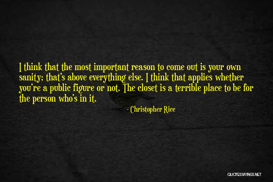 Public Figure Quotes By Christopher Rice