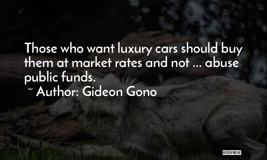 Public Funds Quotes By Gideon Gono