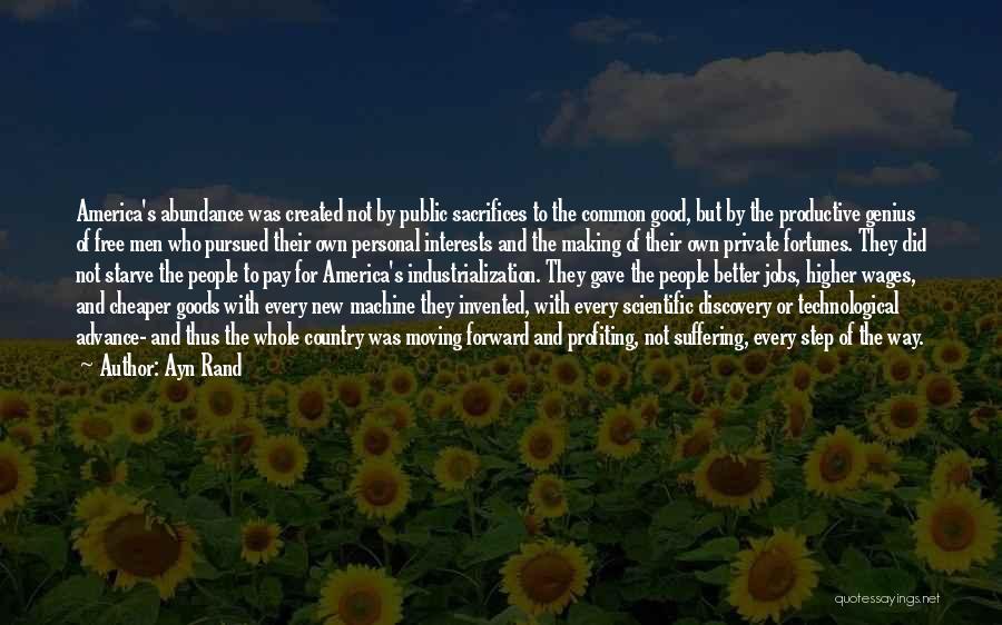 Public Goods Quotes By Ayn Rand