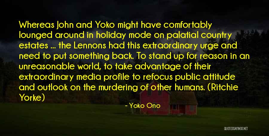 Public Holiday Quotes By Yoko Ono Public Holiday Quotes By Yoko Ono