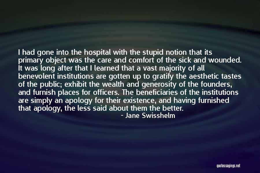 Public Hospital Quotes By Jane Swisshelm Public Hospital Quotes By Jane Swisshelm