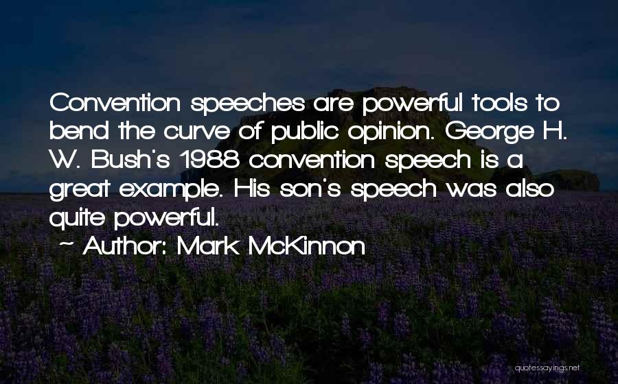 Public Opinion Quotes By Mark McKinnon