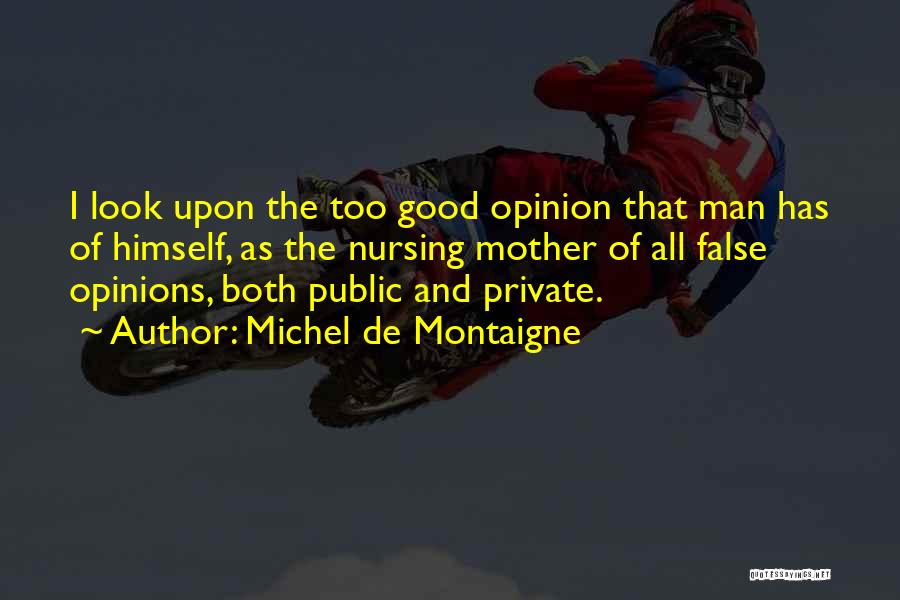 Public Opinion Quotes By Michel De Montaigne