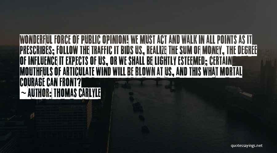 Public Opinion Quotes By Thomas Carlyle